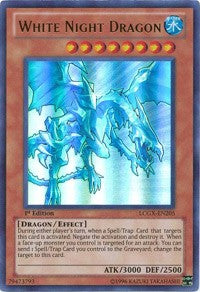 White Night Dragon [LCGX-EN205] Ultra Rare | Nerdhalla Games