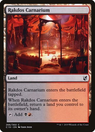 Rakdos Carnarium [Commander 2019] | Nerdhalla Games