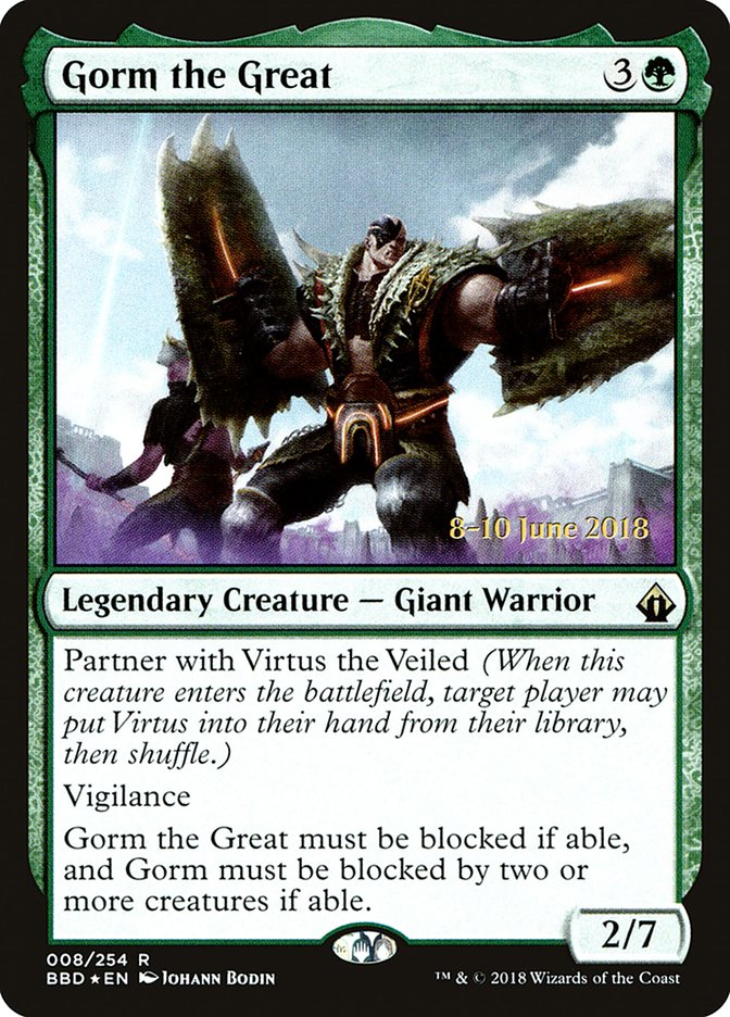 Gorm the Great  [Battlebond Prerelease Promos] | Nerdhalla Games