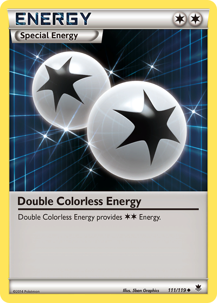 Double Colorless Energy (111/119) [XY: Phantom Forces] | Nerdhalla Games