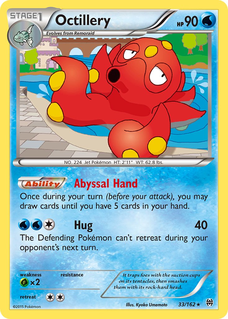 Octillery(33/162) (Theme Deck Exclusive) [XY: BREAKthrough] | Nerdhalla Games