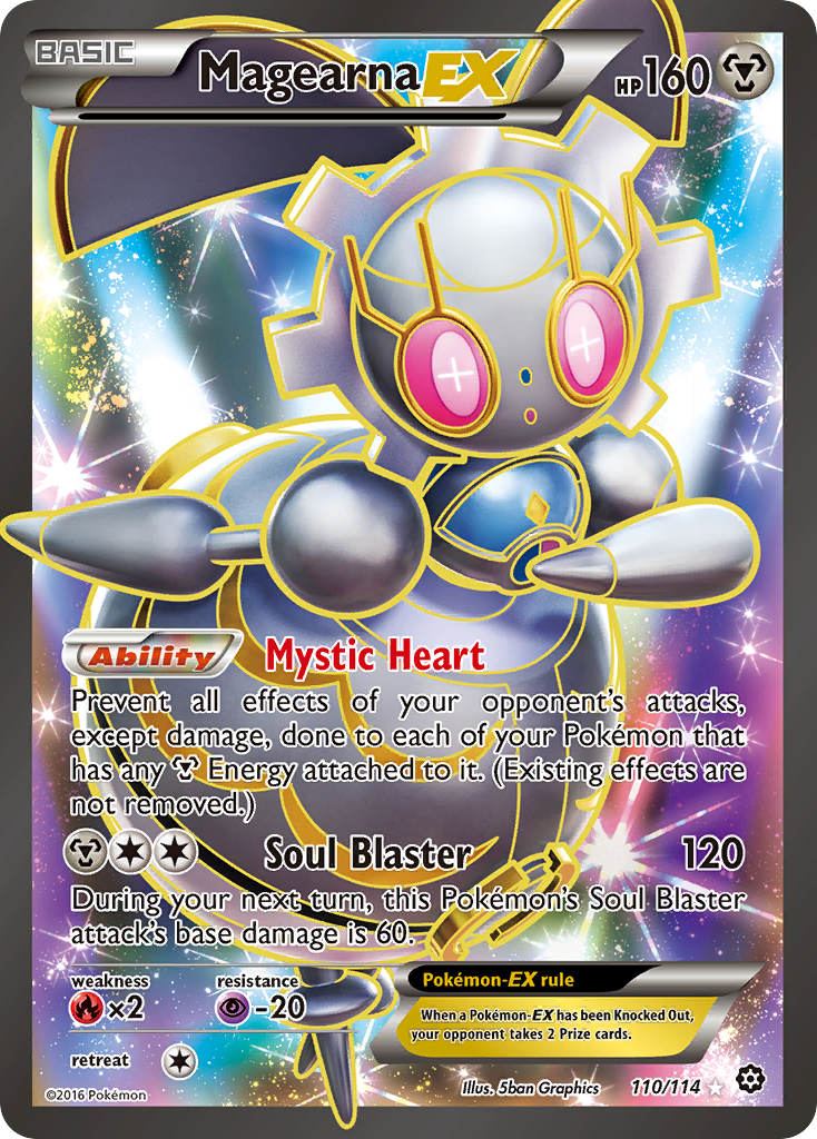 Magearna EX (110/114) [XY: Steam Siege] | Nerdhalla Games