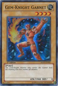 Gem-Knight Garnet [HA05-EN001] Super Rare | Nerdhalla Games