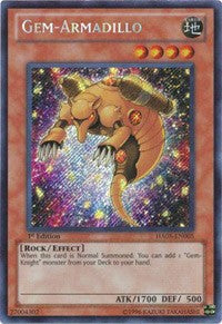 Gem-Armadillo [HA05-EN005] Secret Rare | Nerdhalla Games