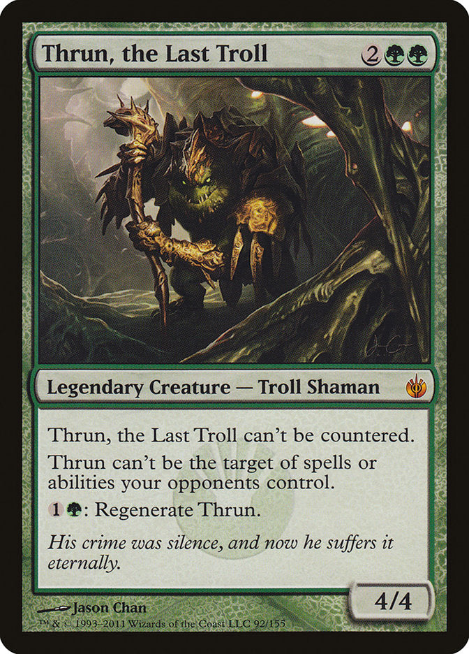 Thrun, the Last Troll [Mirrodin Besieged] | Nerdhalla Games