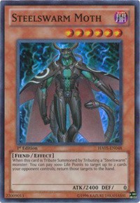 Steelswarm Moth [HA05-EN048] Super Rare | Nerdhalla Games