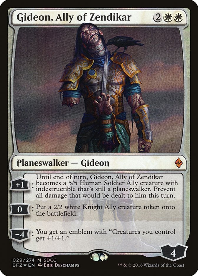 Gideon, Ally of Zendikar [San Diego Comic-Con 2016] | Nerdhalla Games