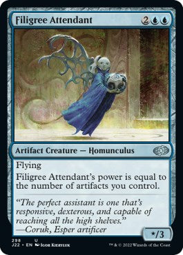 Filigree Attendant [Jumpstart 2022] | Nerdhalla Games