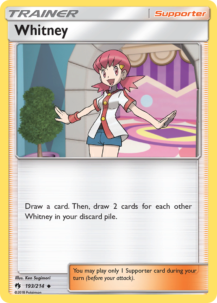 Whitney (193/214) [Sun & Moon: Lost Thunder] | Nerdhalla Games