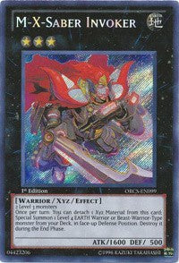 M-X-Saber Invoker [ORCS-EN099] Secret Rare | Nerdhalla Games