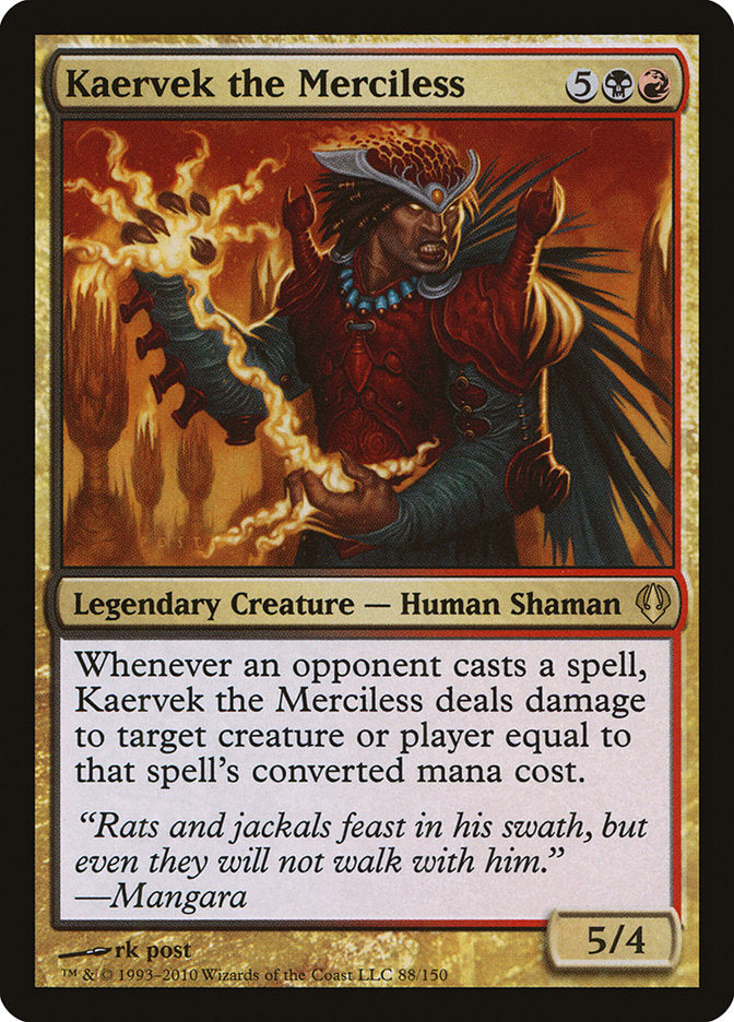 Kaervek the Merciless [Archenemy] | Nerdhalla Games