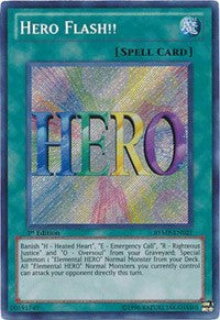 Hero Flash!! [RYMP-EN027] Secret Rare | Nerdhalla Games