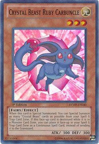 Crystal Beast Ruby Carbuncle [RYMP-EN040] Super Rare | Nerdhalla Games