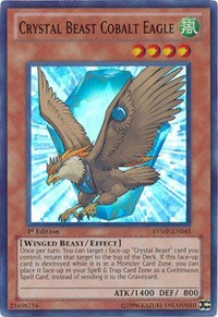 Crystal Beast Cobalt Eagle [RYMP-EN045] Super Rare | Nerdhalla Games