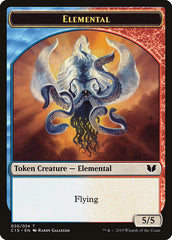 Drake // Elemental (020) Double-Sided Token [Commander 2015 Tokens] | Nerdhalla Games