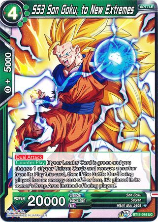 SS3 Son Goku, to New Extremes [BT11-074] | Nerdhalla Games