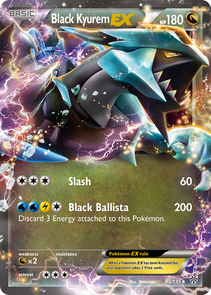 Black Kyurem EX (95/135) [Black & White: Plasma Storm] | Nerdhalla Games