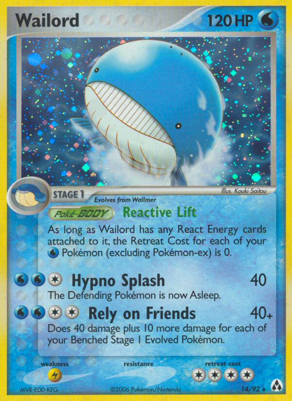 Wailord (14/92) [EX: Legend Maker] | Nerdhalla Games