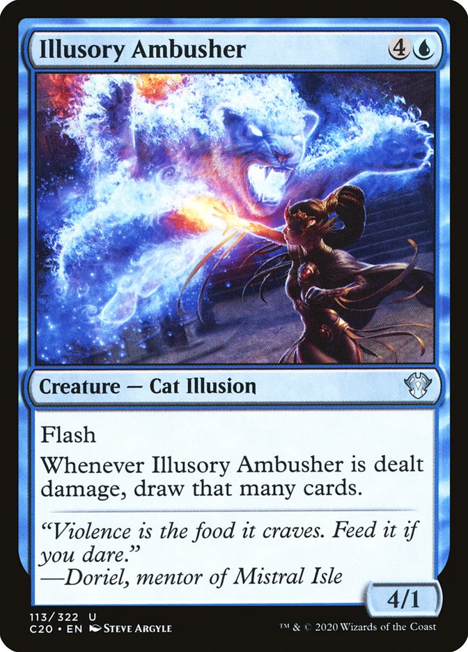 Illusory Ambusher [Commander 2020] | Nerdhalla Games