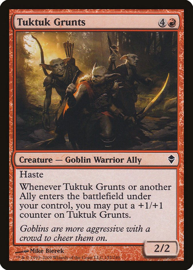 Tuktuk Grunts [Zendikar] | Nerdhalla Games