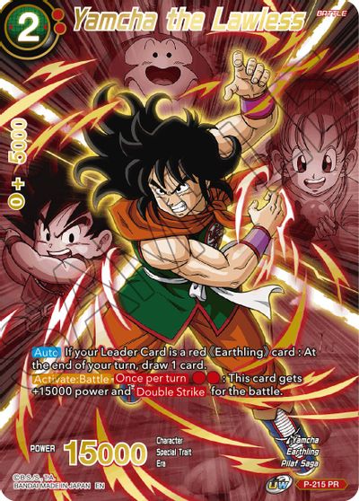 Yamcha the Lawless (Alternate Art) [P-215] | Nerdhalla Games