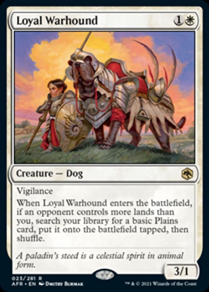 Loyal Warhound [Dungeons & Dragons: Adventures in the Forgotten Realms] | Nerdhalla Games