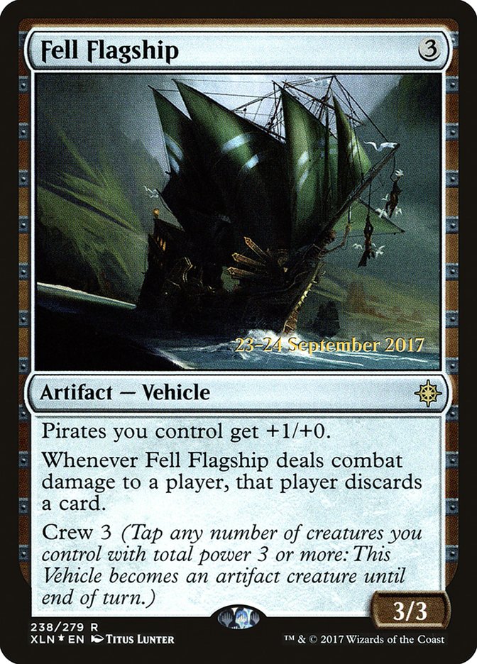 Fell Flagship  [Ixalan Prerelease Promos] | Nerdhalla Games