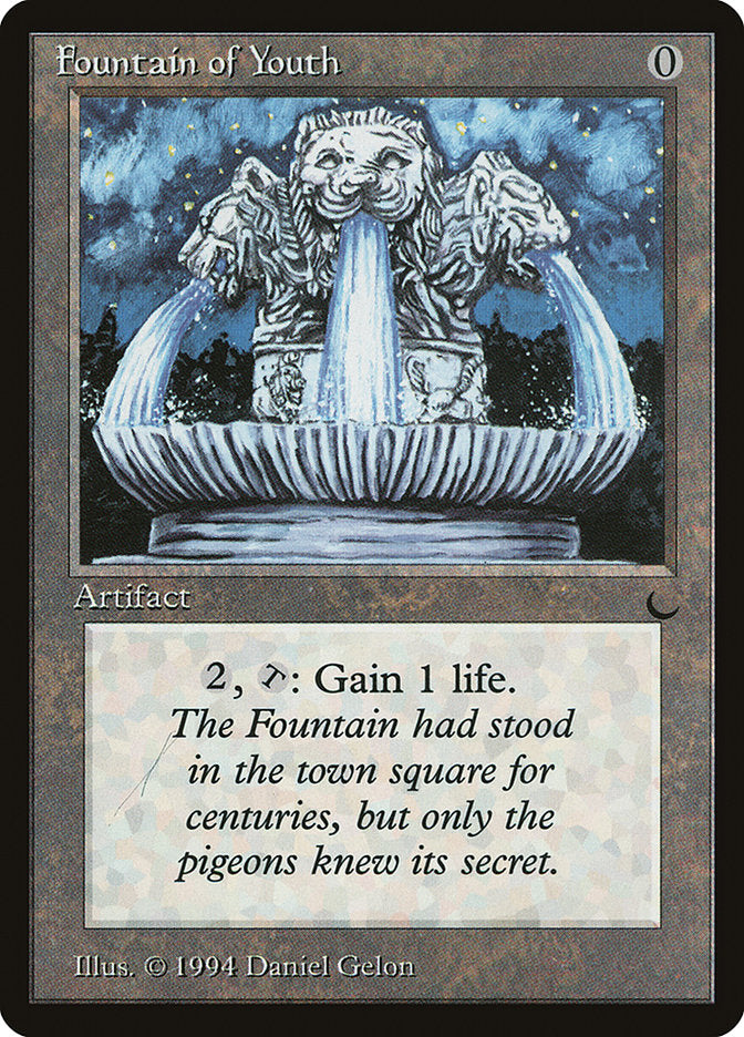 Fountain of Youth (Misprinted) [The Dark] | Nerdhalla Games