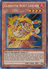 Gladiator Beast Laquari [RYMP-EN096] Secret Rare | Nerdhalla Games