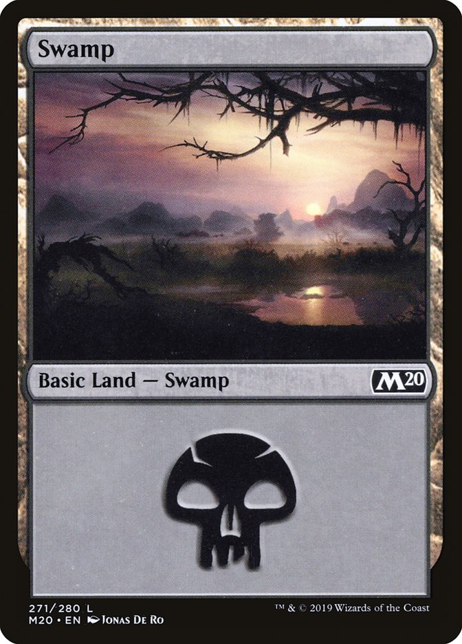 Swamp (#271) [Core Set 2020] | Nerdhalla Games