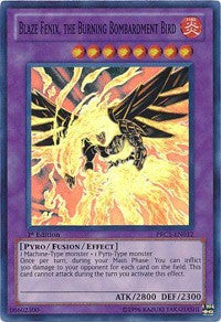 Blaze Fenix, the Burning Bombardment Bird [PRC1-EN012] Super Rare | Nerdhalla Games