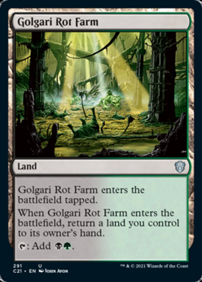 Golgari Rot Farm [Commander 2021] | Nerdhalla Games