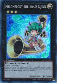 Melomelody the Brass Djinn [YS12-EN042] Super Rare | Nerdhalla Games