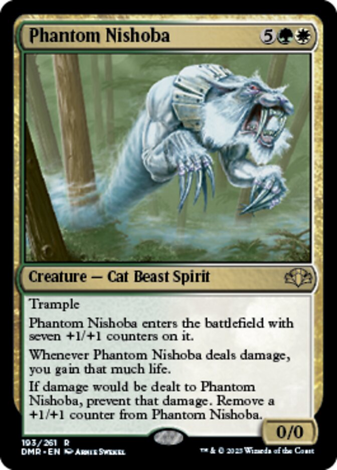 Phantom Nishoba [Dominaria Remastered] | Nerdhalla Games