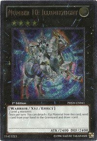 Number 10: Illumiknight (UTR) [PHSW-EN041] Ultimate Rare | Nerdhalla Games