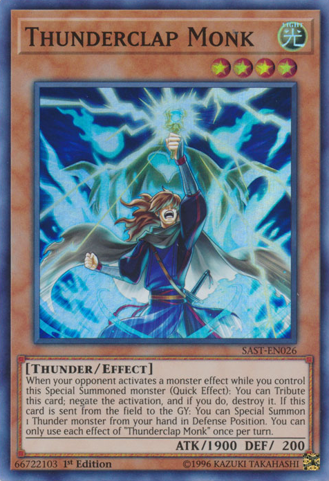 Thunderclap Monk [SAST-EN026] Super Rare | Nerdhalla Games