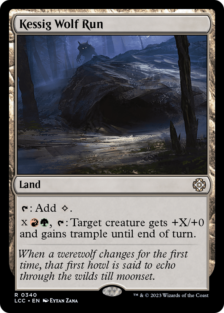 Kessig Wolf Run [The Lost Caverns of Ixalan Commander] | Nerdhalla Games