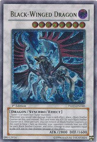 Black-Winged Dragon (UTR) [TSHD-EN040] Ultimate Rare | Nerdhalla Games