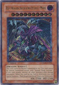 Red Dragon Archfiend/Assault Mode (UTR) [CRMS-EN004] Ultimate Rare | Nerdhalla Games