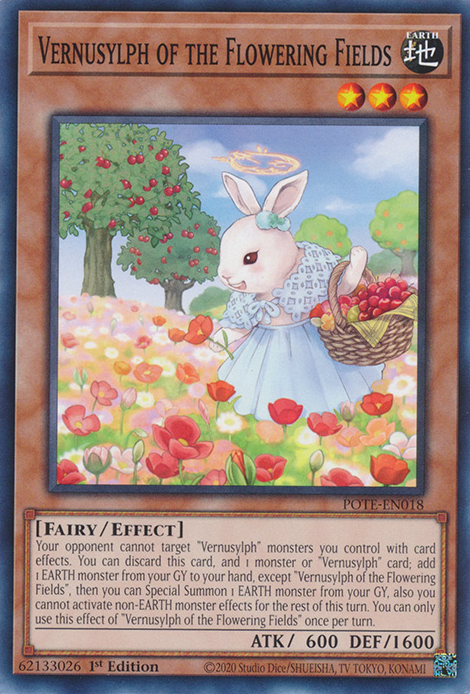 Vernusylph of the Flowering Fields [POTE-EN018] Common | Nerdhalla Games