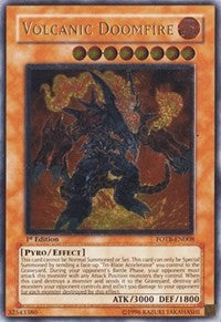 Volcanic Doomfire (UTR) [FOTB-EN008] Ultimate Rare | Nerdhalla Games