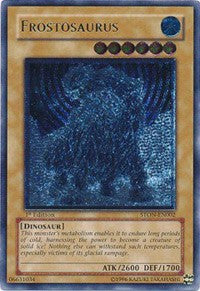 Frostosaurus (UTR) [STON-EN002] Ultimate Rare | Nerdhalla Games