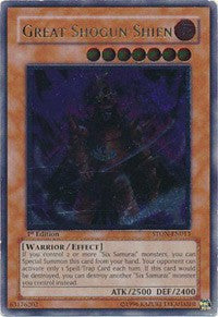 Great Shogun Shien (UTR) [STON-EN013] Ultimate Rare | Nerdhalla Games