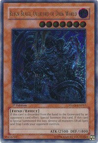 Reign-Beaux, Overlord of Dark World (UTR) [STON-EN017] Ultimate Rare | Nerdhalla Games