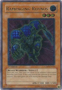 Rampaging Rhynos (UTR) [CDIP-EN031] Ultimate Rare | Nerdhalla Games