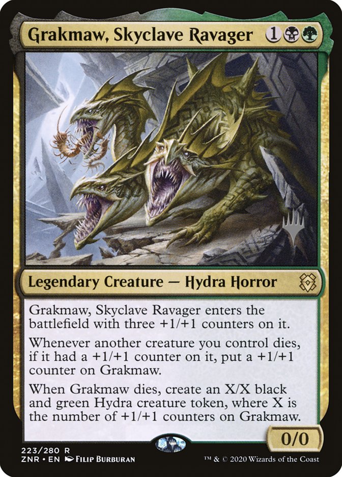 Grakmaw, Skyclave Ravager (Promo Pack) [Zendikar Rising Promos] | Nerdhalla Games