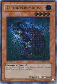 Destroyersaurus (UTR) [FOTB-EN017] Ultimate Rare | Nerdhalla Games