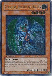 Zeradias, Herald of Heaven (UTR) [FOTB-EN018] Ultimate Rare | Nerdhalla Games