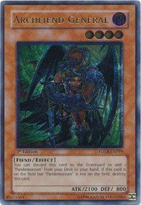 Archfiend General (UTR) [FOTB-EN019] Ultimate Rare | Nerdhalla Games