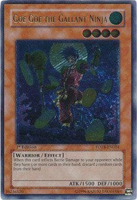 Goe Goe the Gallant Ninja (UTR) [FOTB-EN024] Ultimate Rare | Nerdhalla Games